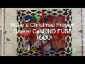 Make a Christmas Present card with me!