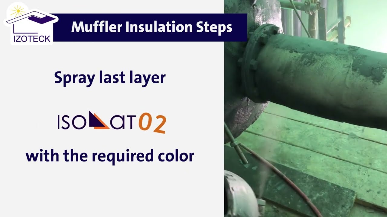 Reduce the surface temperature from 500 Deg.C to 60 Deg.C (NON METALLIC THERMAL INSULATION SYSTEM)