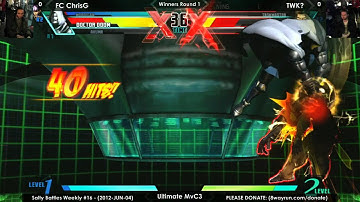 Salty Battles #16 - UMvC3 W1 - FC ChrisG VS TWK