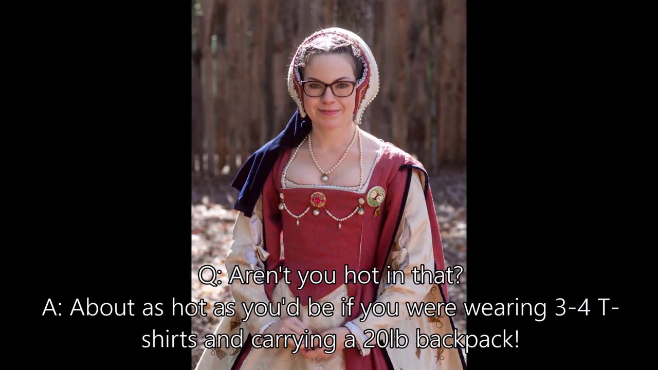 Dressing in a Tudor French Gown Dressing in a Tudor French Gown
