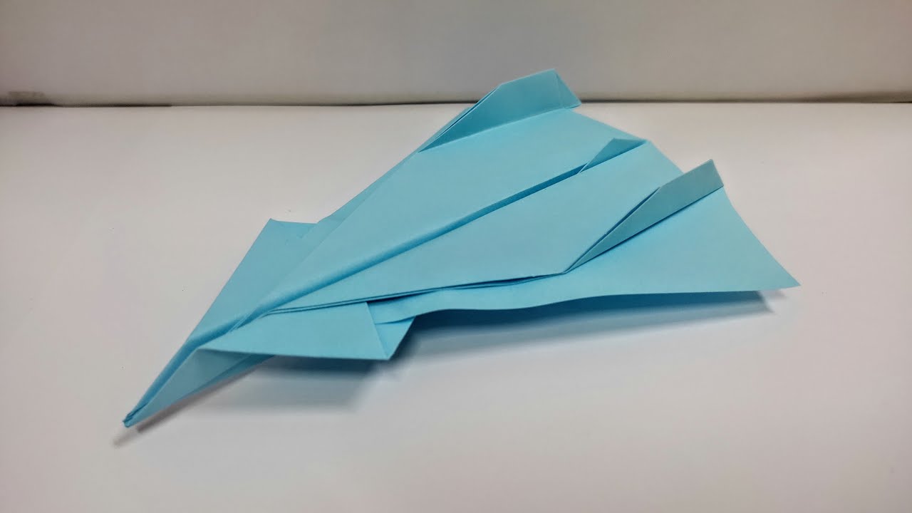 Origami Jet Fighter Tutorial - YouTube
