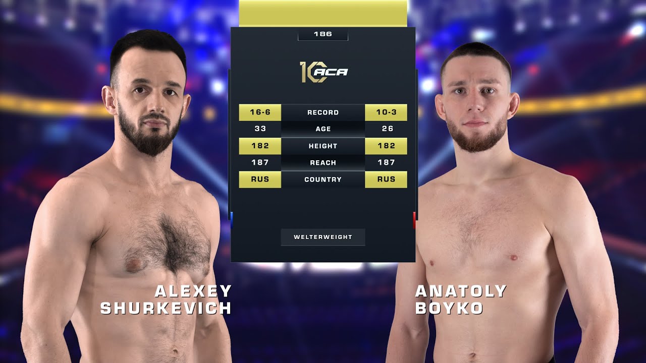 Алексей Шуркевич vs. Анатолий Бойко | Alexey Shurkevich vs. Anatoliy Boyko | ACA 186