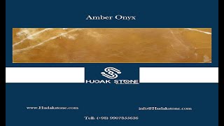 Amber Onyx | Onyx | Neutral Stone | Hudak Stone