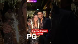 Gaurav Khanna Trolled Tanya Unfollow neelam #farhanabhat #tanyamittal #gauravkhanna #bigboss19