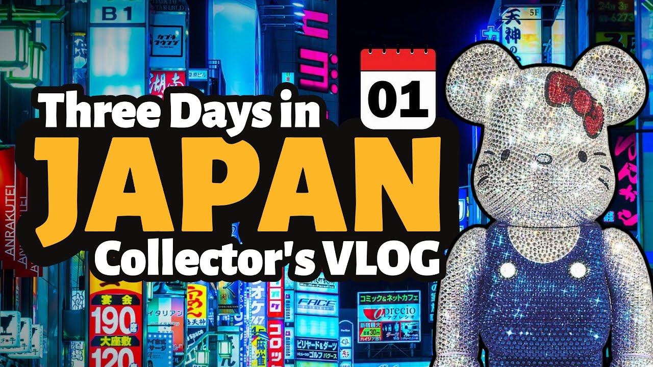 BEARBRICK Toy Hunting in Japan 🇯🇵 Day 1 | Mandarake & Rare Finds