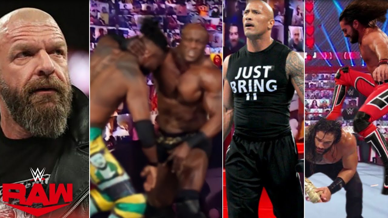 WWE Monday Night Raw 5th July 2021, highlights | Seth Attack Roman, Kofi Vs Lashely, Triple H.. Rock