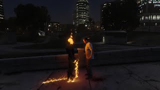 GTA V - GHOST RIDER MOD - The Spirit Of Vengeance