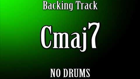 One Chord Backing Track | Cmaj7 | NO DRUMS | Strings Synth