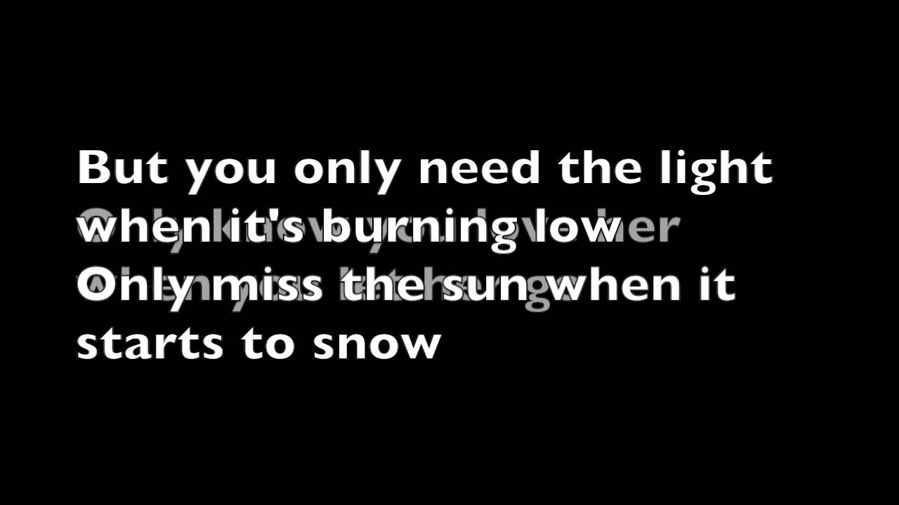 Passenger Let Her Go Lyrics YouTube Passenger let her go lyrics youtube