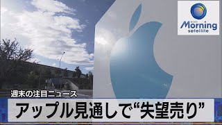 アップル見通しで“失望売り”【モーサテ】（2023年11月6日）