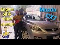 Mazda CX7 basic engine oil and filter change