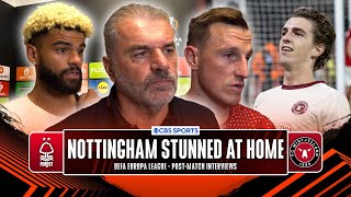 &quot;HUGELY DISAPPOINTING&quot; Ange Postecoglou on Forest LOSS to Midtjylland ➕ Chris Wood &amp; Philip Billing