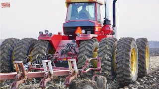 BIG TRACTORS Plowing at the Renner Stock Farm