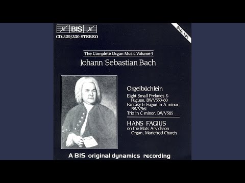 Ver Das Orgelbüchlein: Ich ruf zu dir, Herr Jesu Christ, BWV 639 - In dich hab ich gehoffet, Herr,... no YouTube