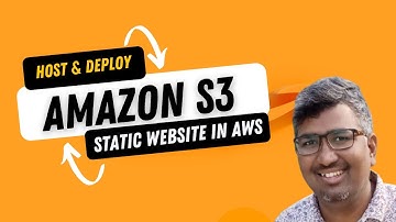How to host and deploy your static website to Amazon S3 | AWS S3