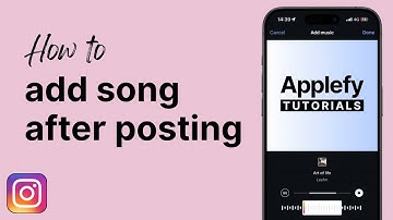 How To Add a Song To An Instagram Post After Posting (2025)