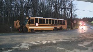 Multiple Injuries Reported In Accident Involving School Bus In South Jersey, Officials Say