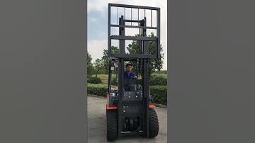 SNSC forklift 3t diesel with Isuzu engine demo video