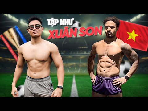 Taking on the Nguyễn Xuân Son Training Challenge with National Athletes (SUPER HARD?) | THẾ DÂN
