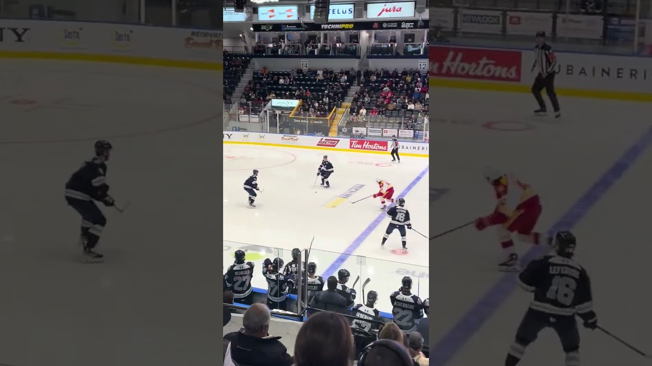 QMJHL // 2025-09-19 // PUCK DROP // BAC 0 VS RIM 0 