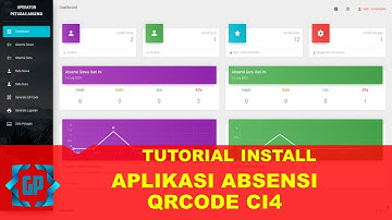TUTORIAL INSTAL APLIKASI ABSENSI BERBASIS QRCODE