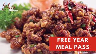 Yus Mandarin - Free Year Meal Pass Giveaway