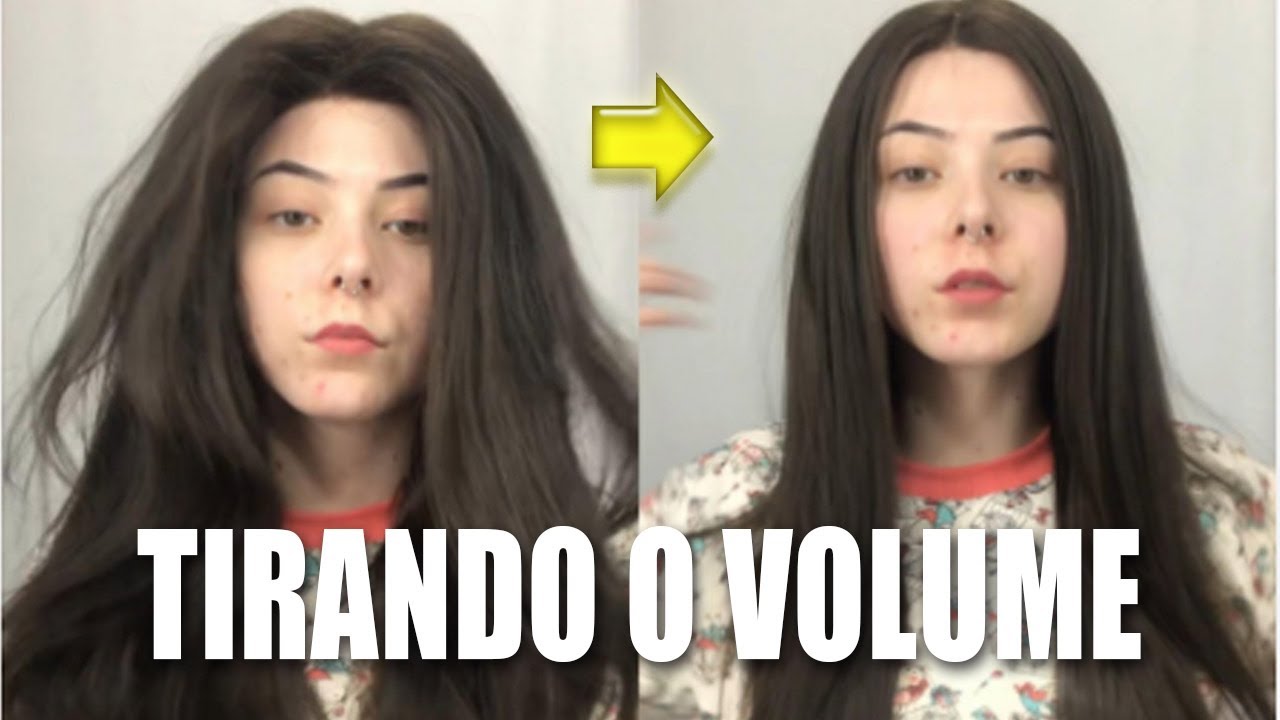 Como diminuir volume de Peruca / Lace Front por @biasoouza.a