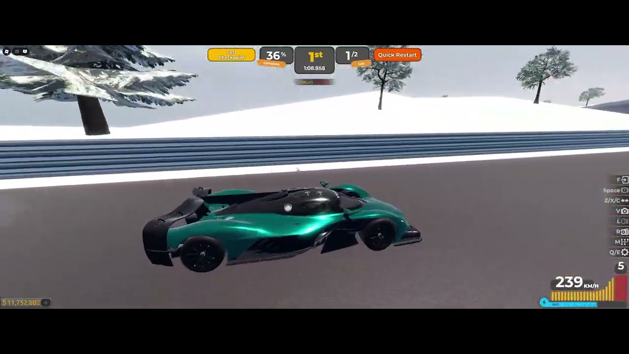 Valkyrie AMR Pro (Stock) Circuit Race 178.324 | Driving Empire