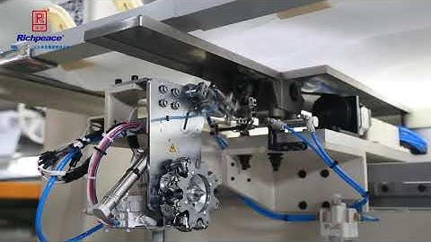 How to do the quilt by Richpeace Single head Quilting Machine with Automatic bobbin changer device