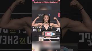 Alexa Grasso vs. Valentina Shevchenko 1 #valentinashevchenko #alexagrasso #ufc