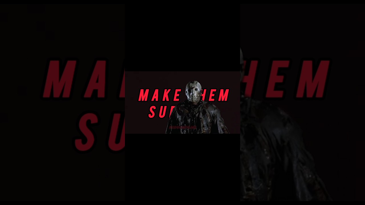 "They Deserve To Die Jason" Friday The 13th Edit 