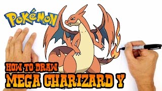 How to Draw Mega Charizard Y | Pokemon How to Draw Mega Charizard Y | Pokemon