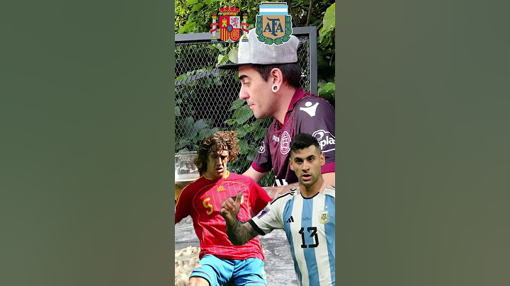 España 2010 VS Argentina 2022