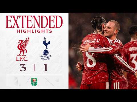 Extended Highlights: Super Goals from Szoboszlai, Mac Allister & Gakpo! Liverpool 3-1 Tottenham