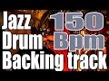 Jazz Swing Bass Backing Track Only Jazz Drums 150 Bpm