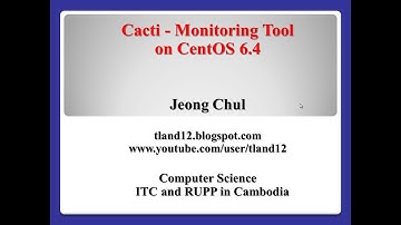 Cacti - Monitoring Tool on CentOS 6.4 - part 2/2