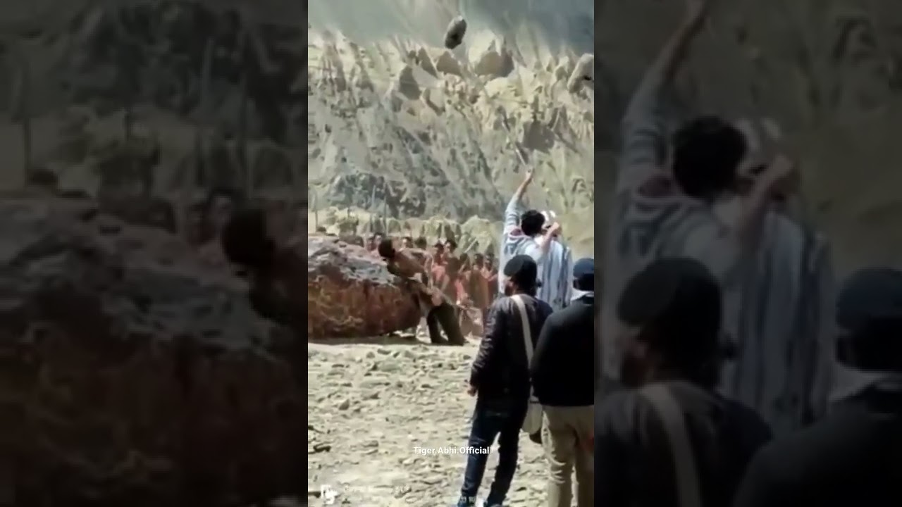 Ganapath Shooting -TigerShroff 11May 2022