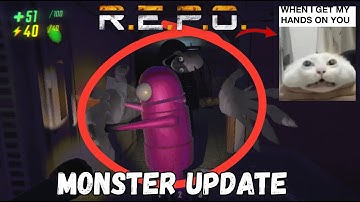 NEW Repo Monster Update! (Repo Funny Moments)