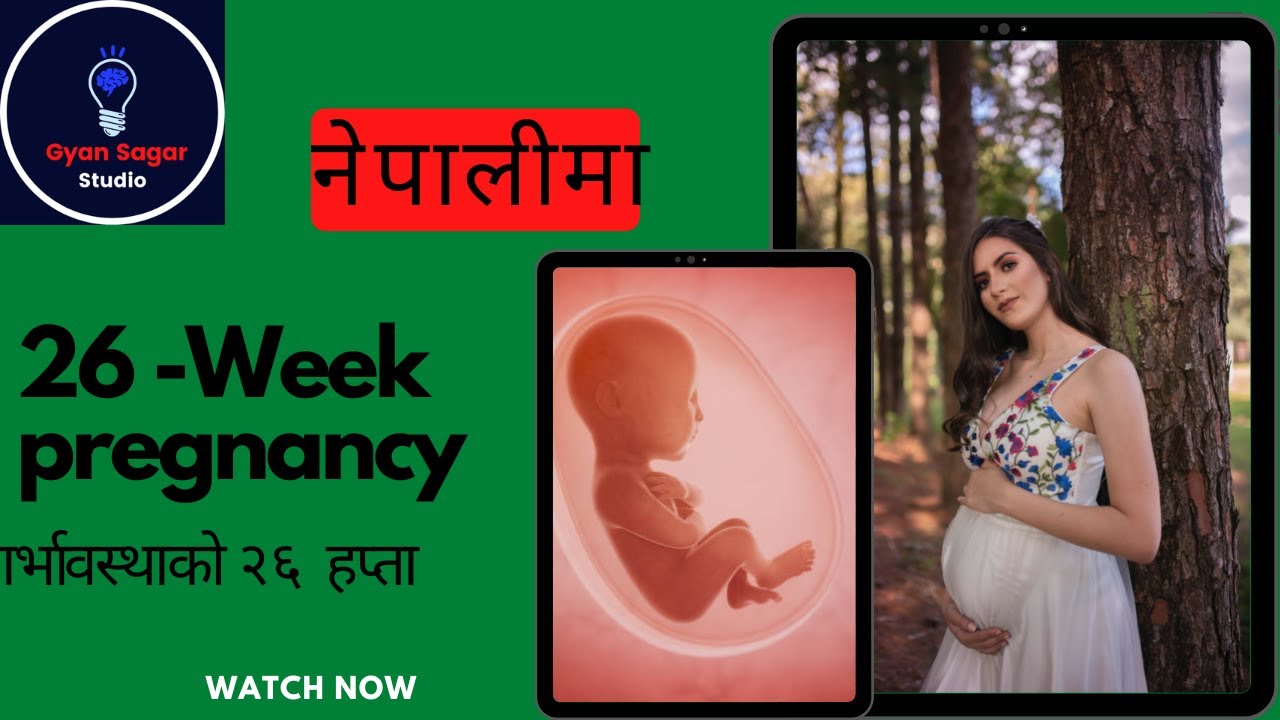 26 Week Pregnancy in Nepali गर्भावस्था को २६ हप्ता 26th week
