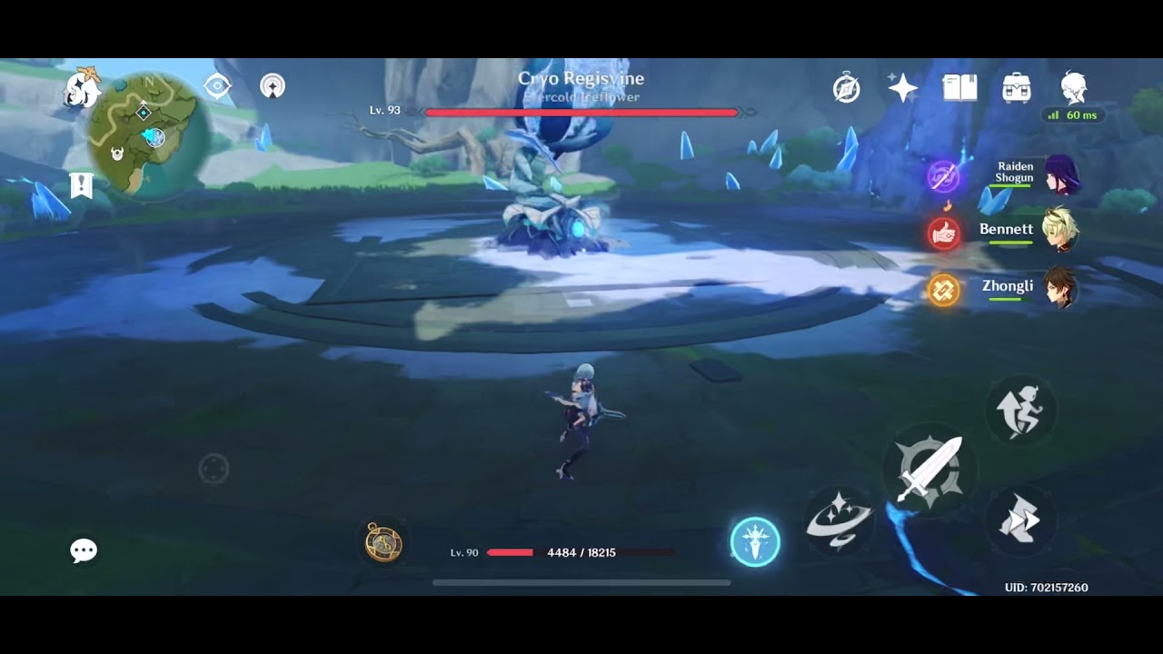 What lvl 1 snow-tombed starsilver on Eula can do? - YouTube