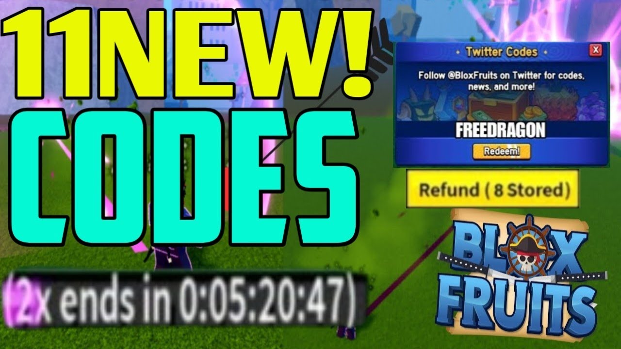⚠️NEWEST⚠️ NEW Blox Fruits Codes 2x Exp 2023 All New Blox Fruits Codes