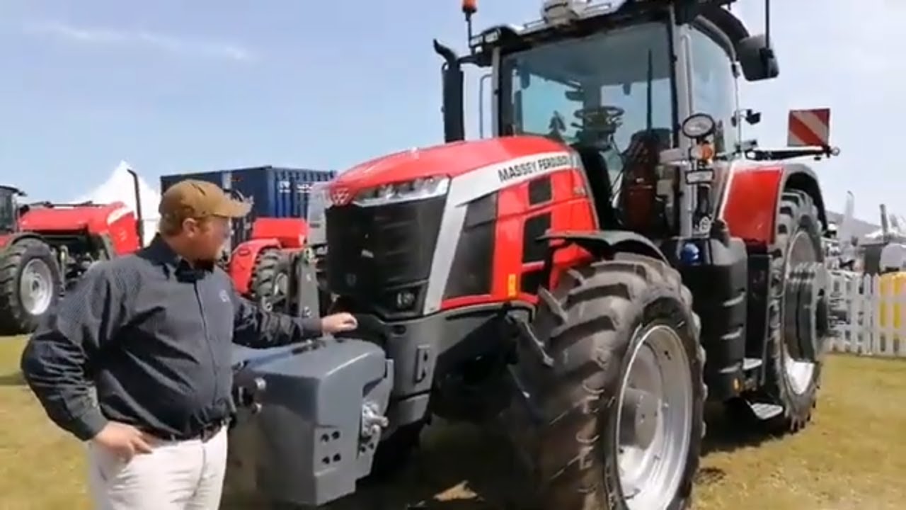 Massey Ferguson het die nuwe trekker hier op Nampo Kaap 2022