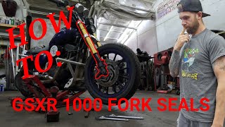HOW TO: Rebuilding GSXR 1000 Fork SEALS
