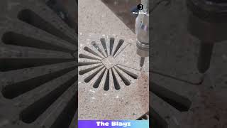 Water Pressure Cutting Machine Creates Tight Flower Designs! 💧🌸 Satisfying Precision Cutting