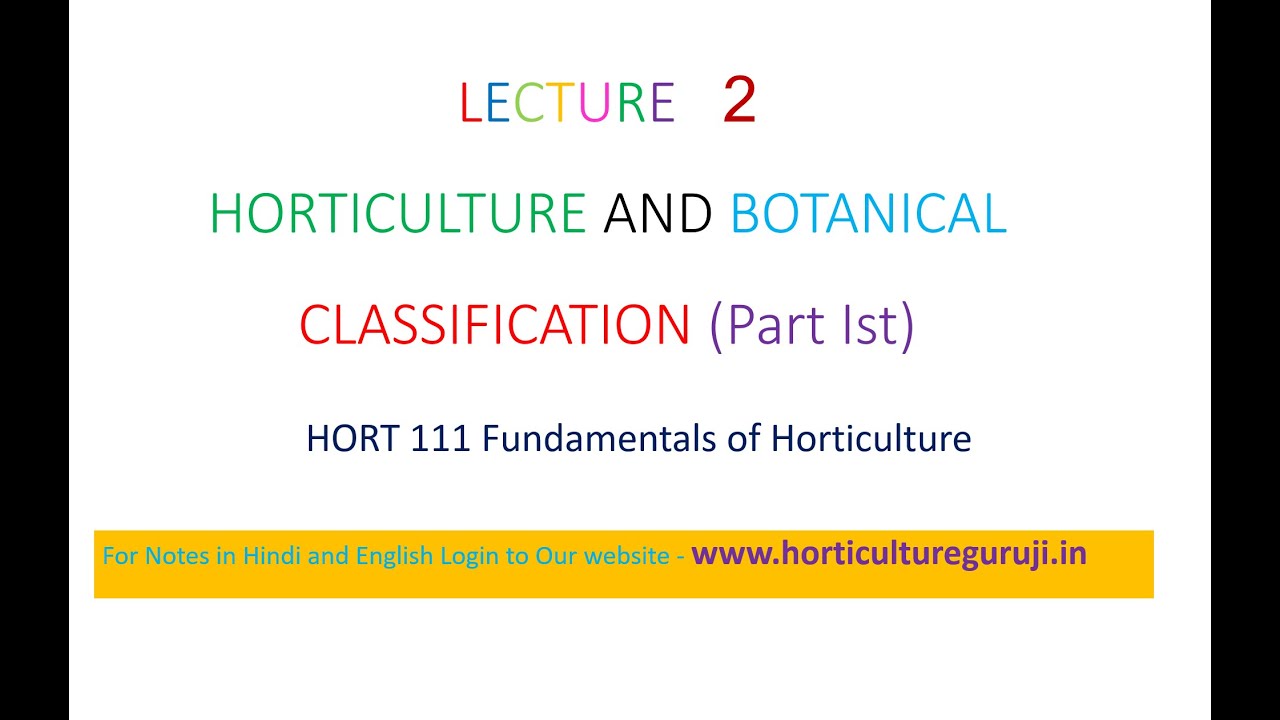 #HORT111