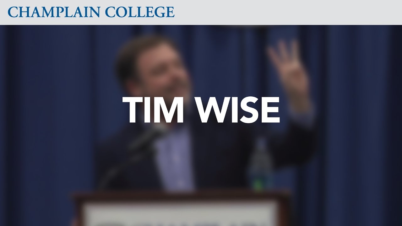 An Evening with Tim Wise | Champlain College
