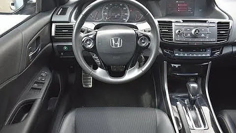 2016 HONDA ACCORD SEDAN SRS AIRBAG MODULE REMOVAL