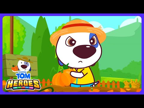 Attack of the Giant Pumpkin! 🎃 - Talking Tom Heros | Kids Cartoons | WildBrain Adventure Mountain