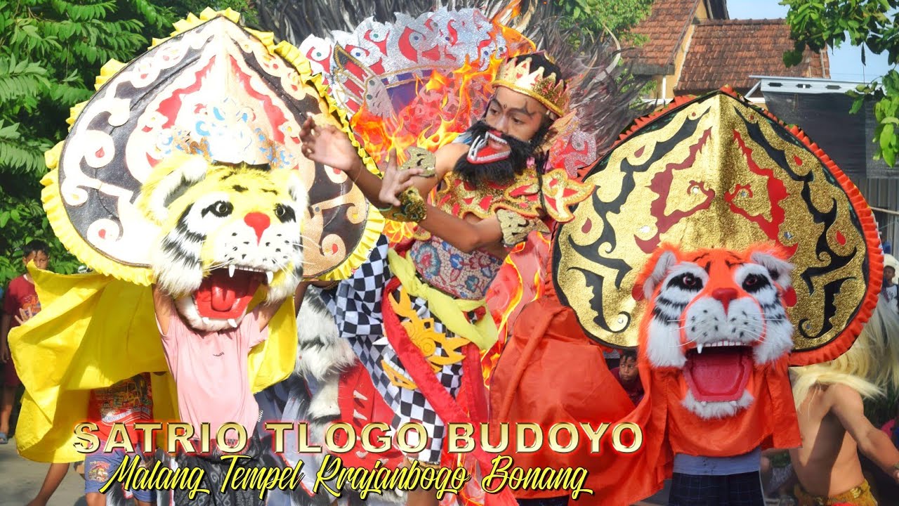 DADAK MERAK LEPAS !! BARONGAN SATRIO TLOGO BUDOYO MALANG TEMPEL BONANG
