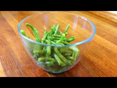 Videó: Fagyasztott zöldbab recept